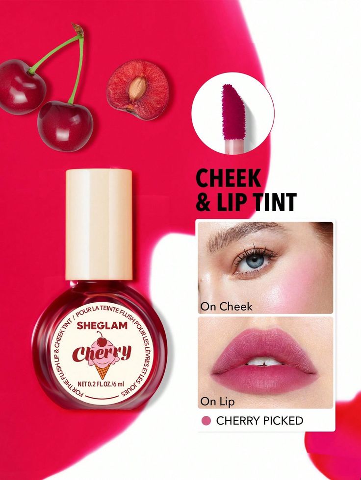 SHEGLAM For The Flush Lip & Cheek Tint (Set of 3)