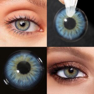 Colored Contact Lenses – Azure Blue