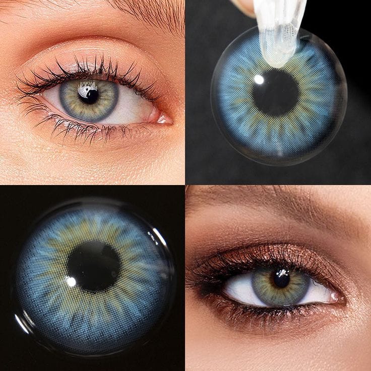 Colored Contact Lenses – Azure Blue