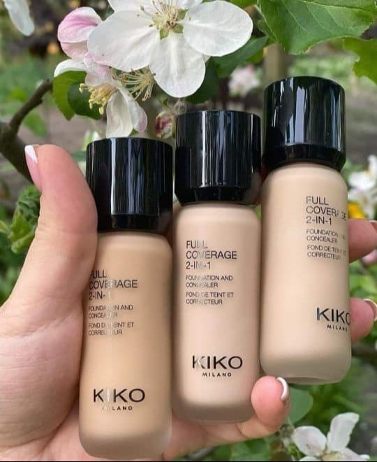 KIKO Milano Full Coverage 2-In-1 Foundation & Concealer - Image 4