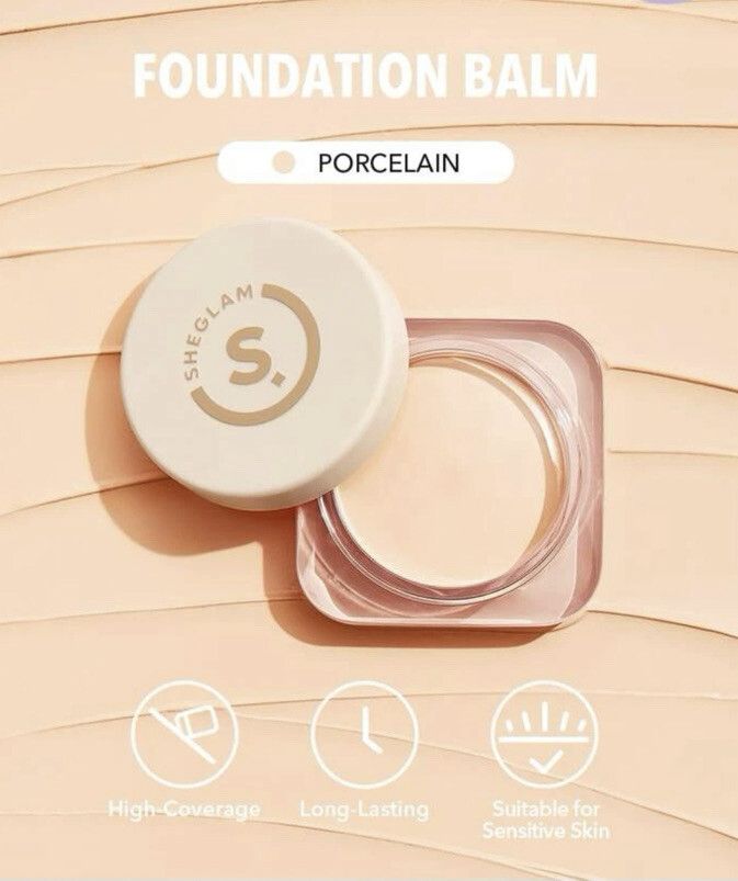 SHEGLAM Skinfluencer Full Coverage Foundation Balm – Porcelain