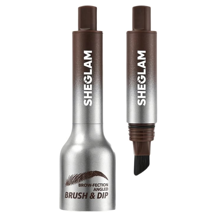 SHEGLAM Brow-fection Angled Brush & Dip Liquid Eyebrow Gel Pen – Taupe