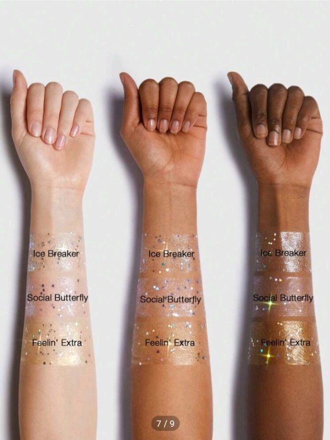 SHEGLAM Party Starter Body Highlighter Glitter Gel – Ice Breaker - Image 3