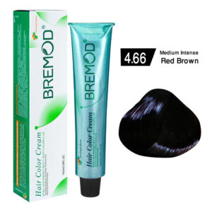 Bremod Hair Color Cream 4.66 Medium Intense Red Brown
