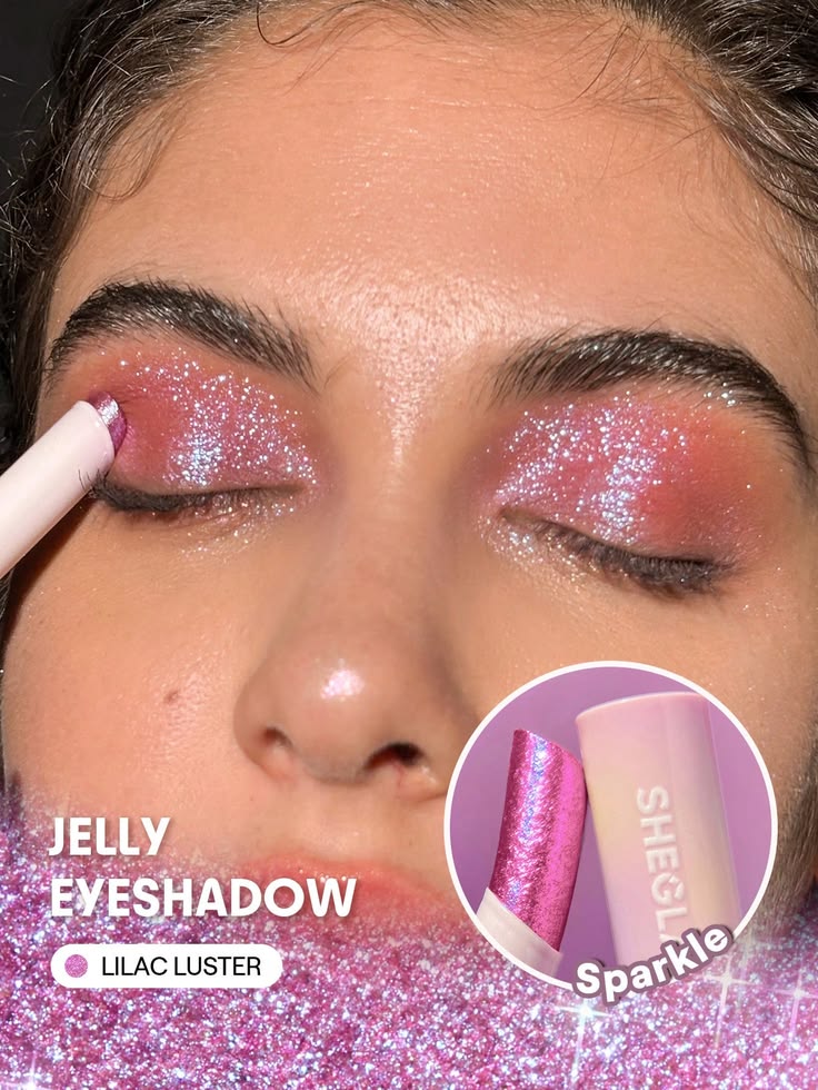 SHEGLAM Crystal Jelly Glaze Stick – Lilac Luster - Image 2