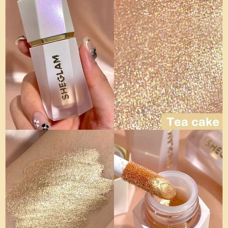 SHEGLAM Glow Bloom Liquid Highlighter – Tea Cake - Image 2