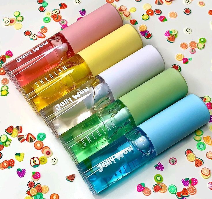 SHEGLAM Jelly Wow Hydrating Lip Oil – Pack of 5 - Image 3