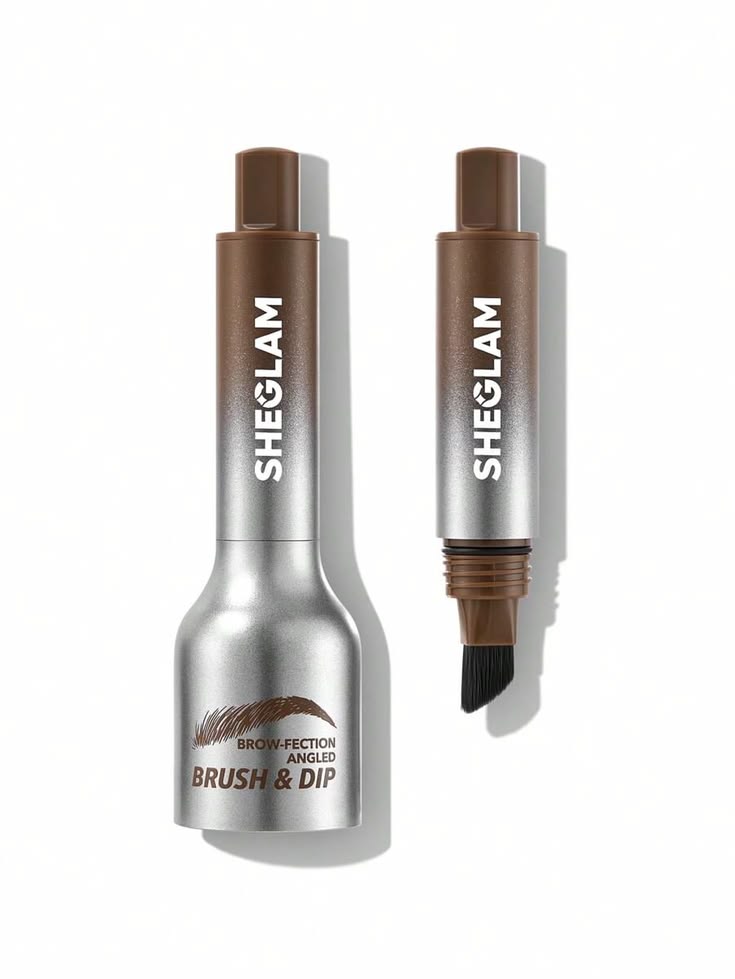 SHEGLAM Brow-fection Angled Brush & Dip Liquid Eyebrow Gel Pen – Auburn