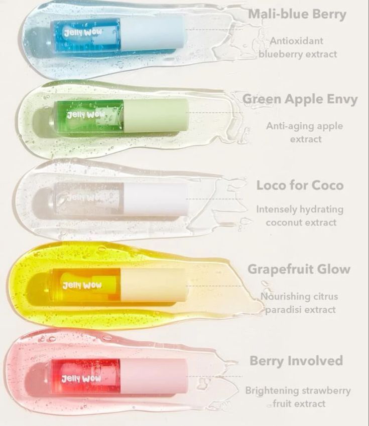 SHEGLAM Jelly Wow Hydrating Lip Oil – Pack of 5 - Image 2