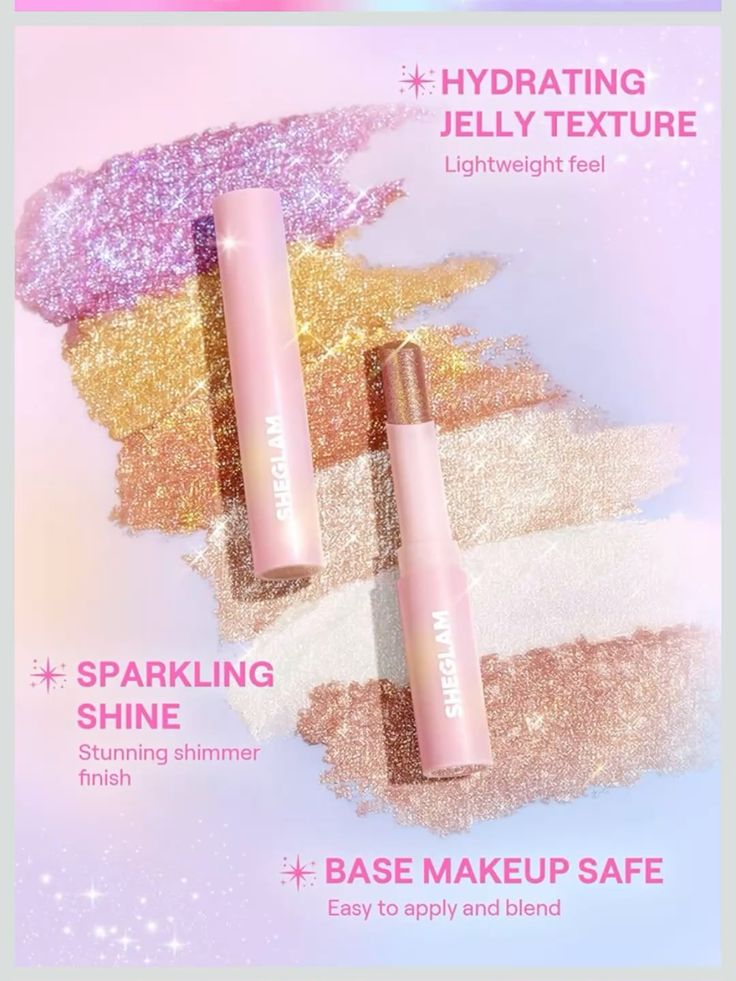 SHEGLAM Crystal Jelly Glaze Stick – Fuchsia Fun - Image 5