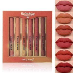 Tanako Silky Touch Lipstick – So Sweet Dream Lips Color (Set of 6)