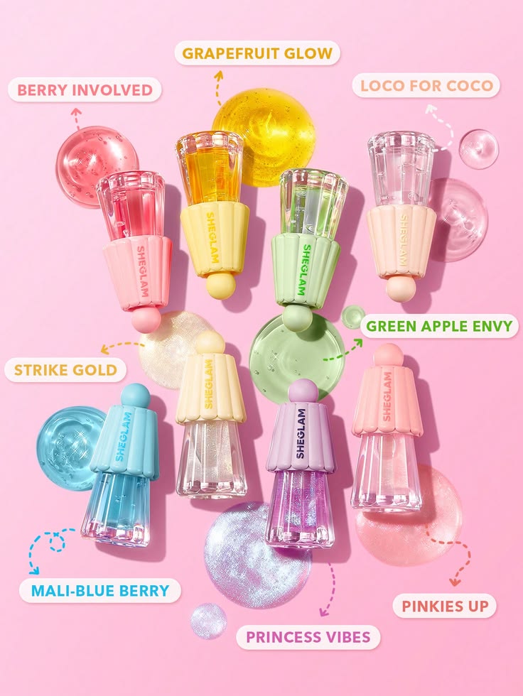 SHEGLAM Jelly Wow Hydrating Lip Oil – Grapefruit Glow - Image 3
