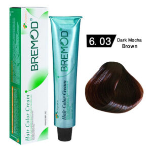 Bremod Hair Color Cream 6.03 Dark Mocha Brown
