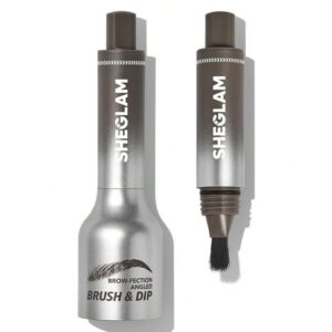 SHEGLAM Brow-fection Angled Brush & Dip Liquid Eyebrow Gel Pen – Espresso