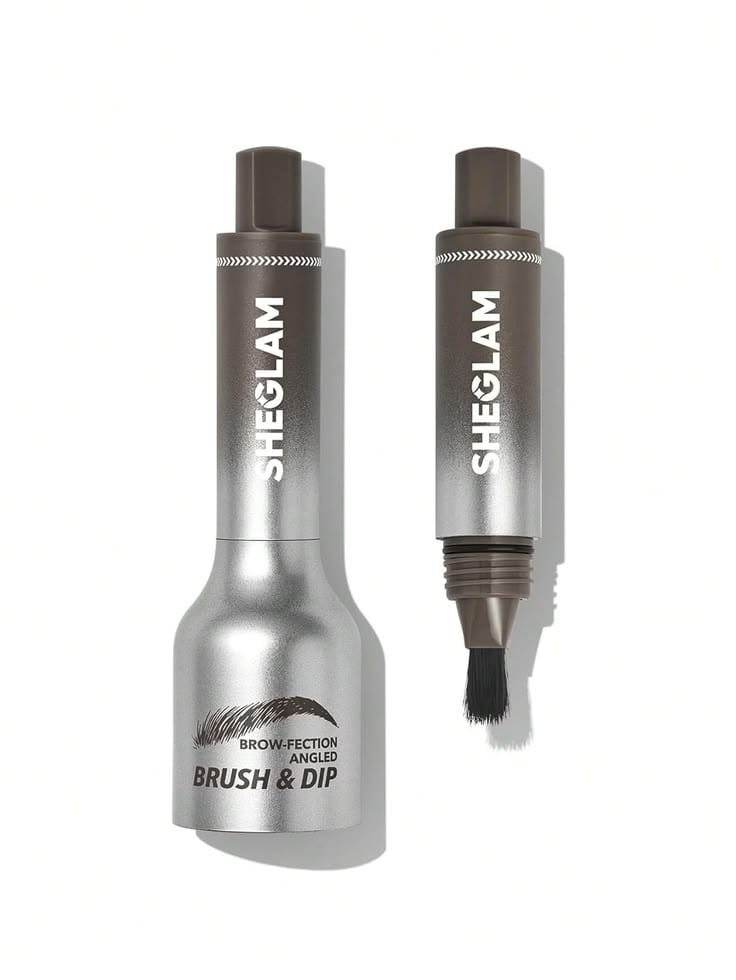 SHEGLAM Brow-fection Angled Brush & Dip Liquid Eyebrow Gel Pen – Espresso