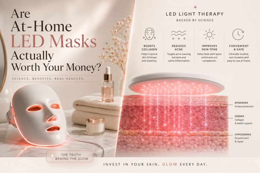 At-Home LED Masks - LED Light Therapy